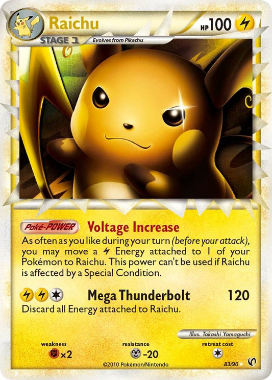 Raichu Prime 83/90 Holo Ultra Rare - MissingNo.
