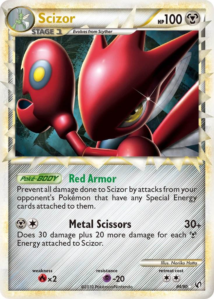 Scizor Prime 84/90 Holo Ultra Rare - MissingNo.