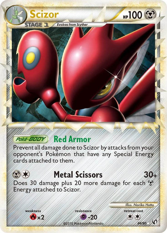 Scizor Prime 84/90 Holo Ultra Rare - MissingNo.