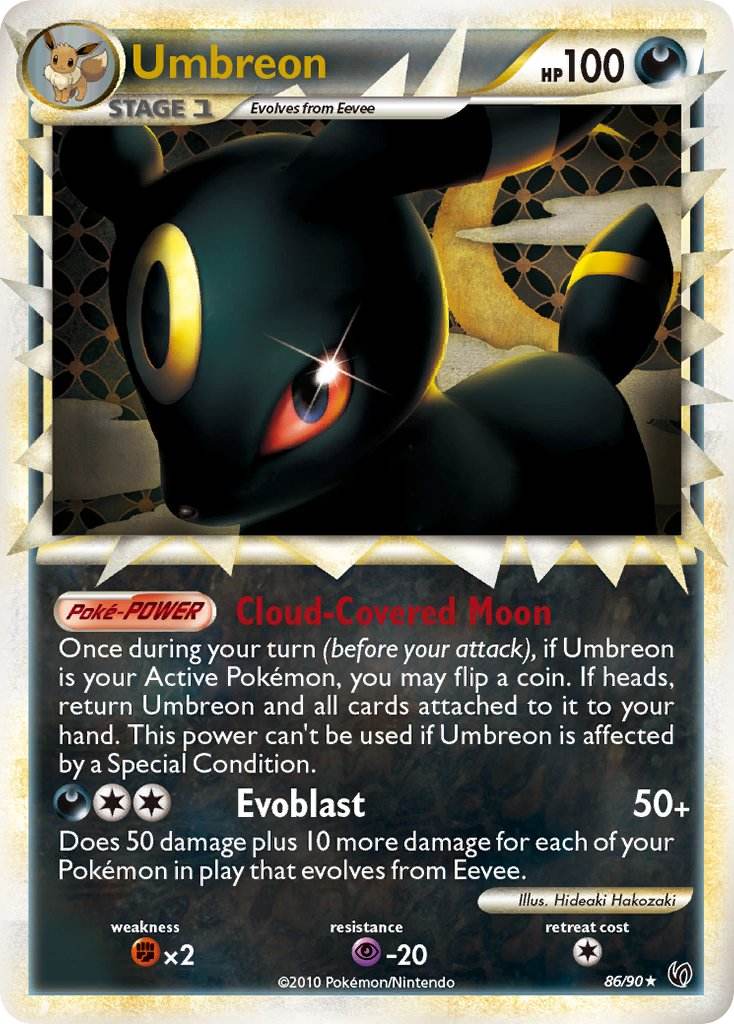 Umbreon Prime 86/90 Holo Ultra Rare - MissingNo.