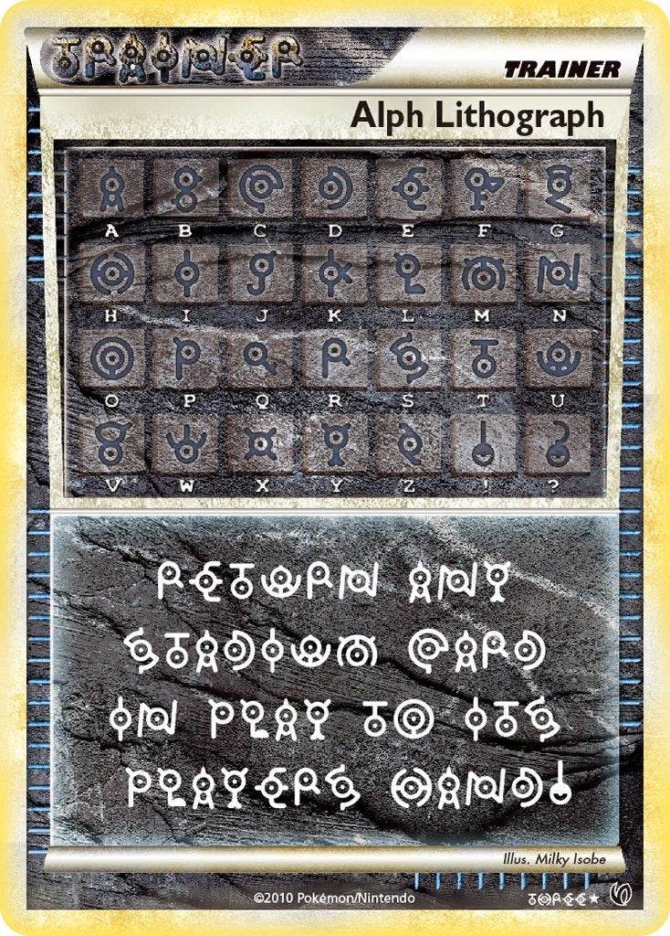 Alph Lithograph THREE Holo Secret Rare - MissingNo.