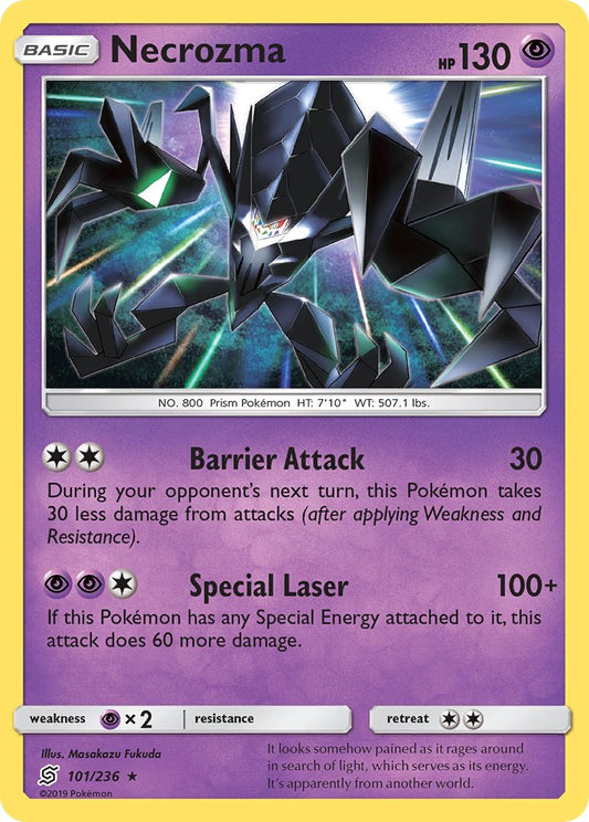 Necrozma 101/236 Non-Holo Rare - MissingNo.