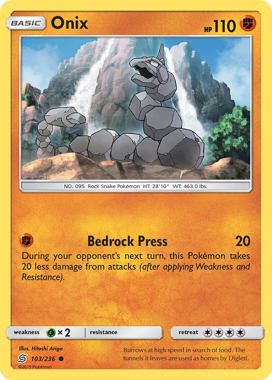 Onix 103/236 Reverse Common - MissingNo.