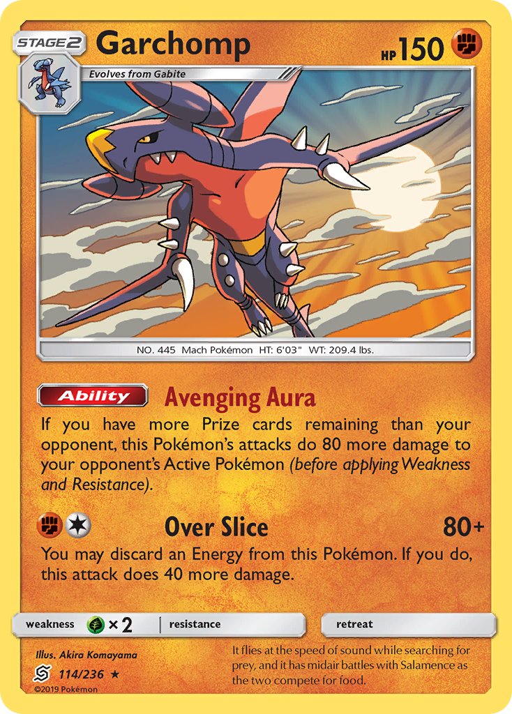 Garchomp 114/236 Holo Rare - MissingNo.
