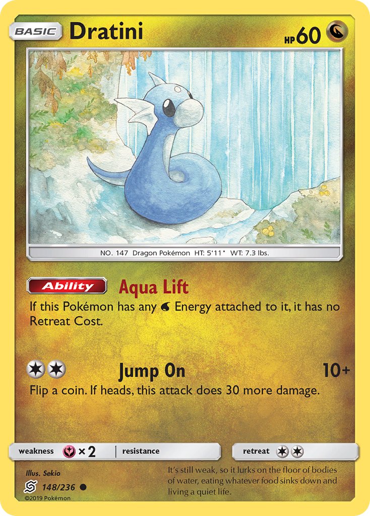 Dratini 148/236 Common - MissingNo.