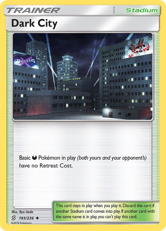 Dark City 193/236 Reverse Uncommon - MissingNo.