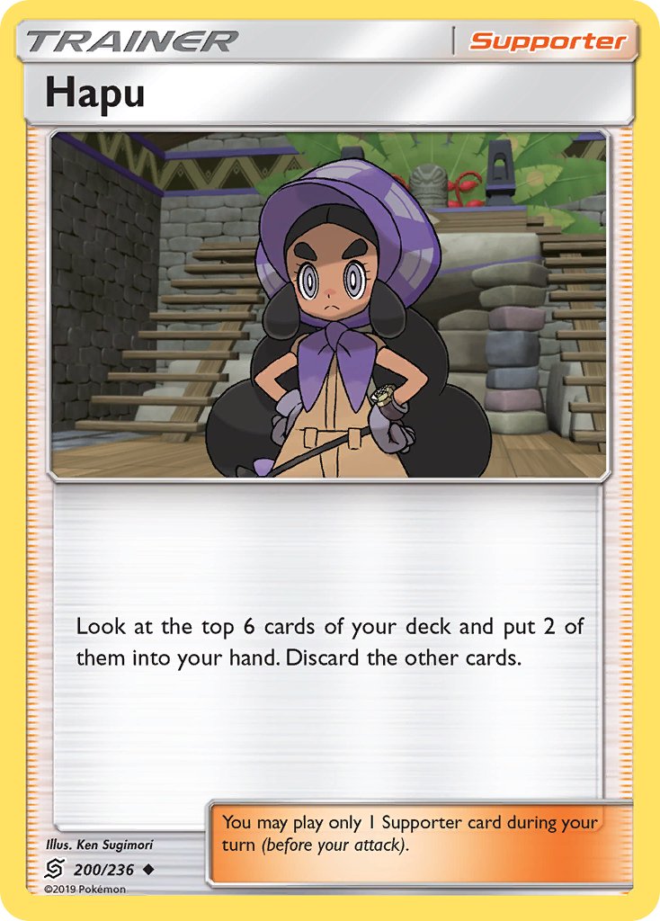 Hapu 200/236 Reverse Uncommon - MissingNo.