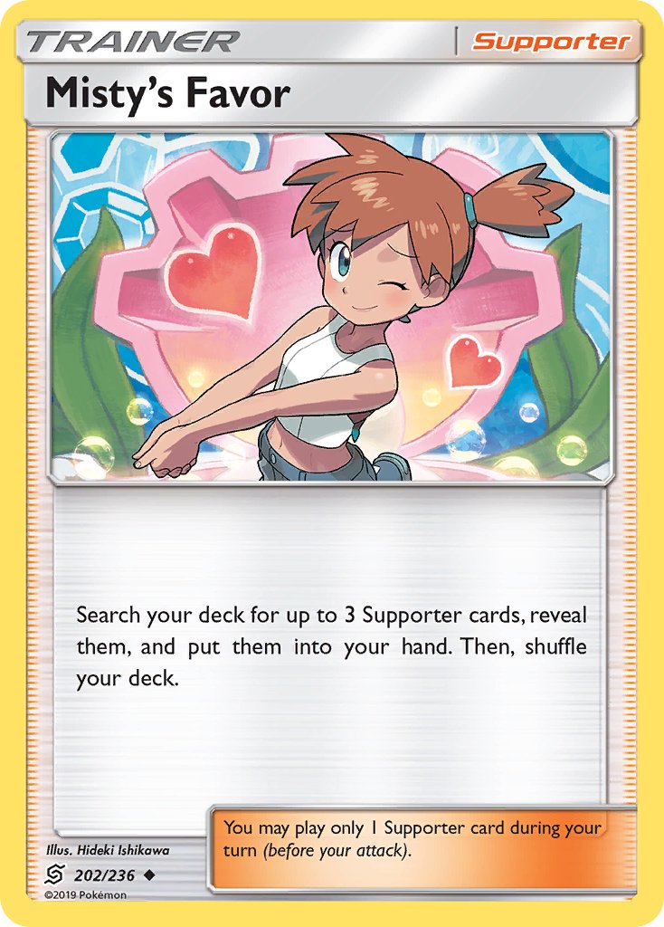 Misty's Favor 202/236 Uncommon - MissingNo.
