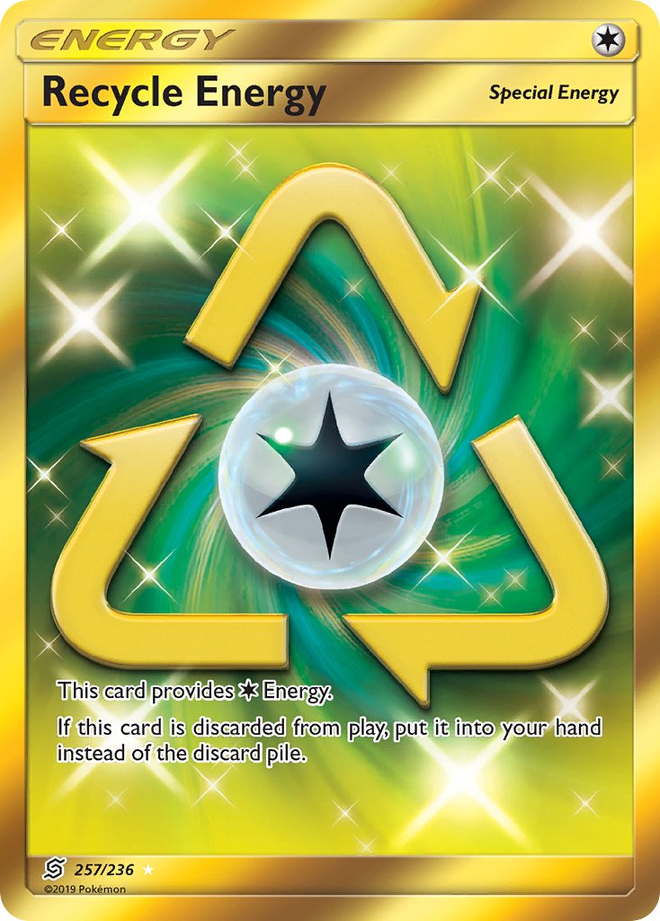 Recycle Energy 257/236 Gold Secret Rare - MissingNo.