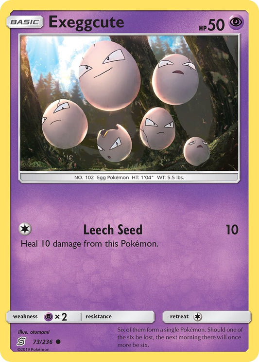 Exeggcute 73/236 Common - MissingNo.
