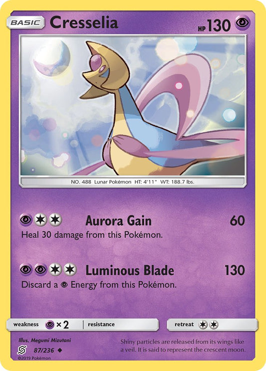 Cresselia 87/236 Reverse Uncommon - MissingNo.