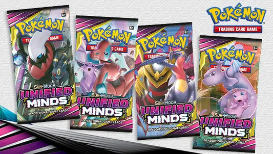 Unified Minds Booster Pack Pokemon Cards