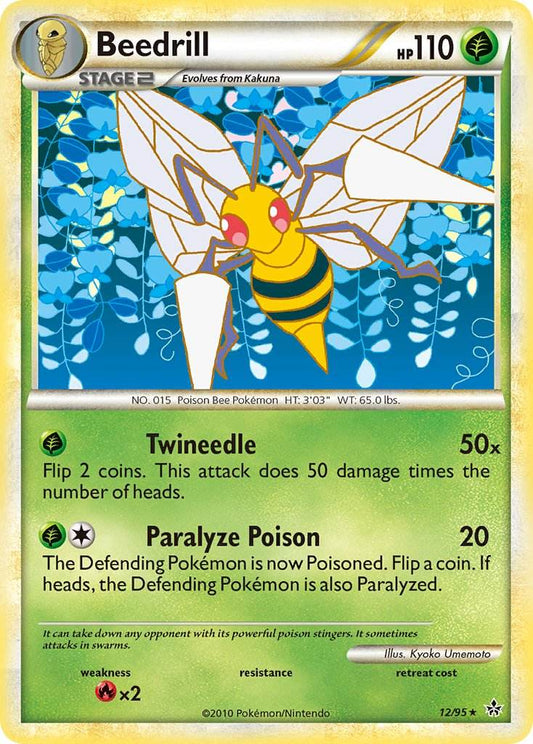 Beedrill 12/95 Non-Holo Rare - MissingNo.