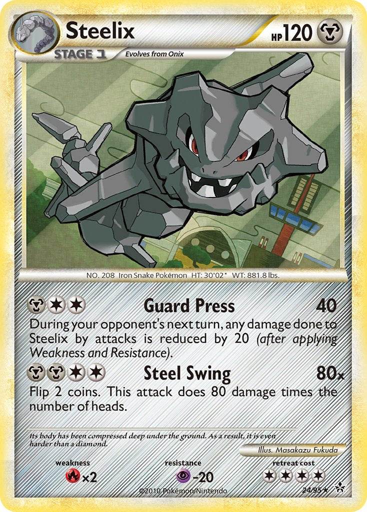 Steelix 24/95 Non-Holo Rare - MissingNo.