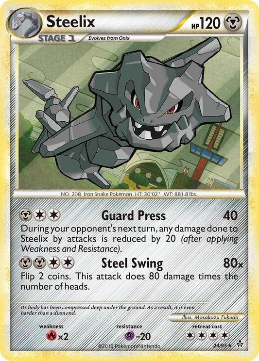 Steelix 24/95 Reverse Rare - MissingNo.