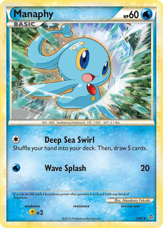 Manaphy 3/95 Holo Rare - MissingNo.