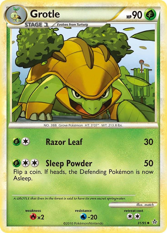 Grotle 31/95 Reverse Uncommon - MissingNo.