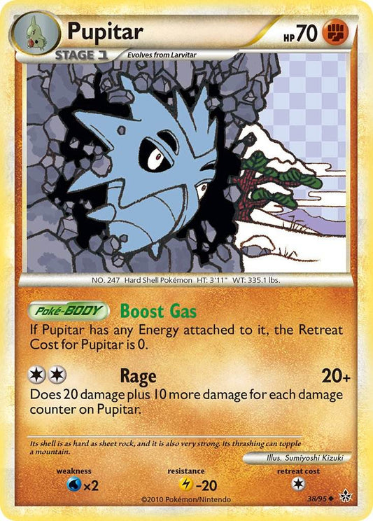 Pupitar 38/95 Reverse Uncommon - MissingNo.