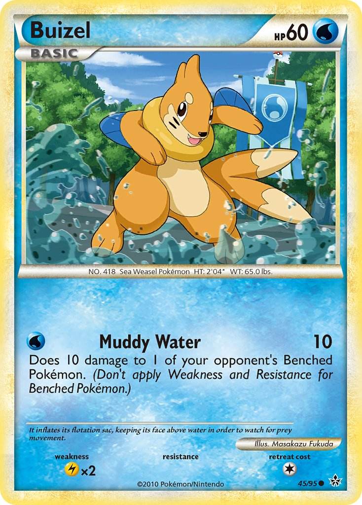 Buizel 45/95 Reverse Common - MissingNo.