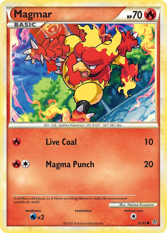 Magmar 52/95 Common - MissingNo.