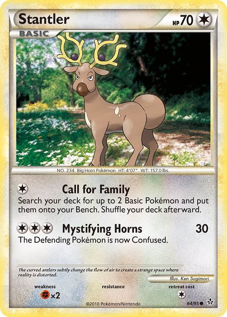 Stantler 64/95 Reverse Common - MissingNo.