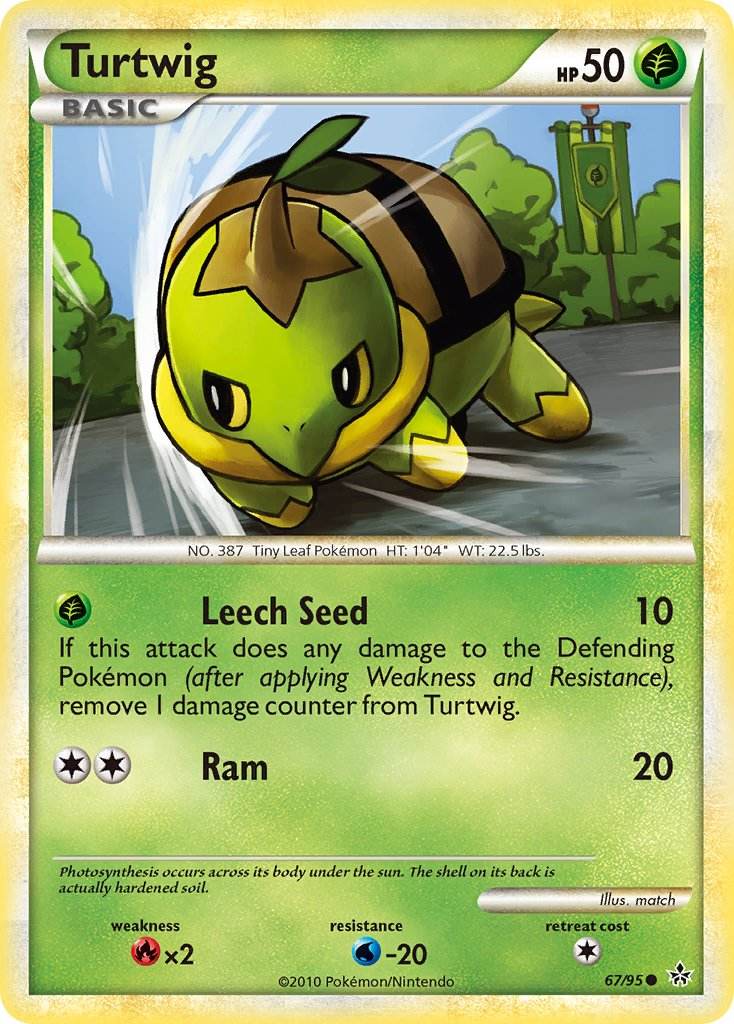 Turtwig 67/95 Reverse Common - MissingNo.