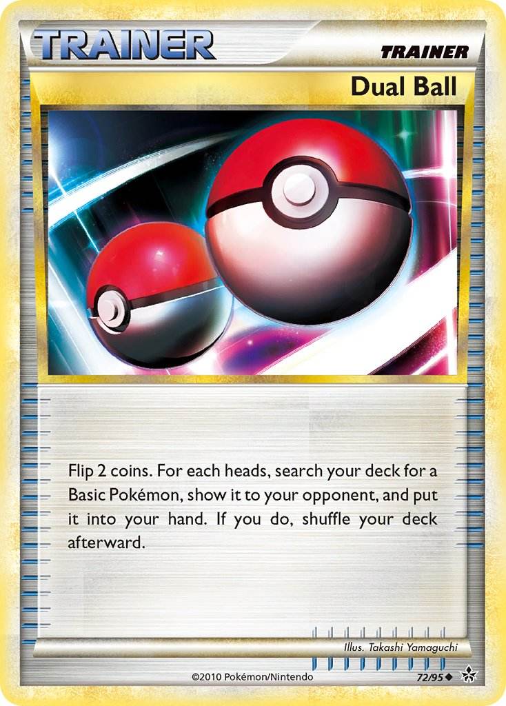 Dual Ball 72/95 Reverse Uncommon - MissingNo.