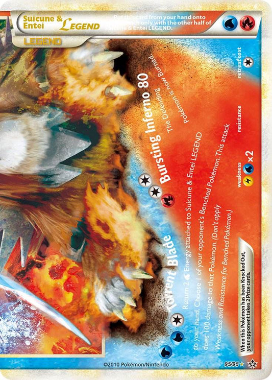 Suicune & Entei Legend 95/95 Holo Legend - MissingNo.