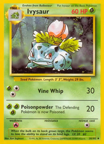 Ivysaur 30/102 Uncommon - MissingNo.