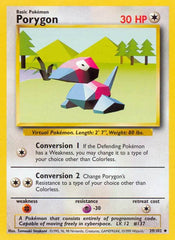 Porygon 39/102 Uncommon (LP)
