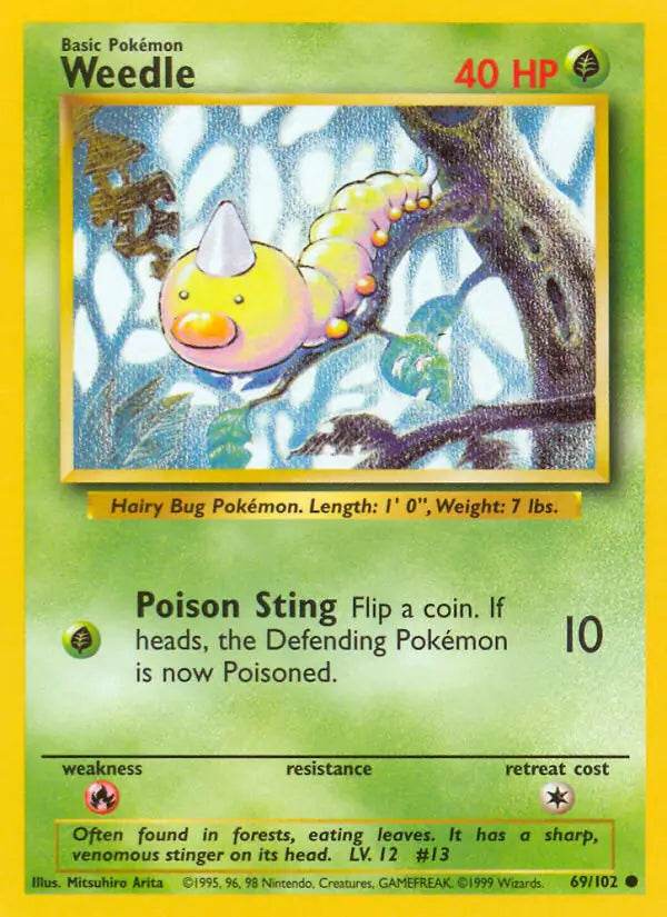 Weedle 69/102 Common (LP) - MissingNo.