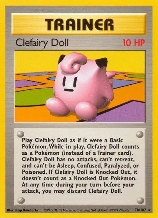 Clefairy Doll 70/102 (LP) - MissingNo.