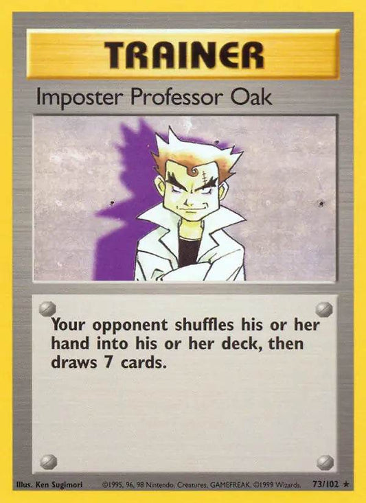 Imposter Professor Oak 73/102 (LP) - MissingNo.