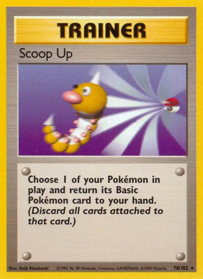 Scoop Up 78/102 Non-Holo Rare - MissingNo.