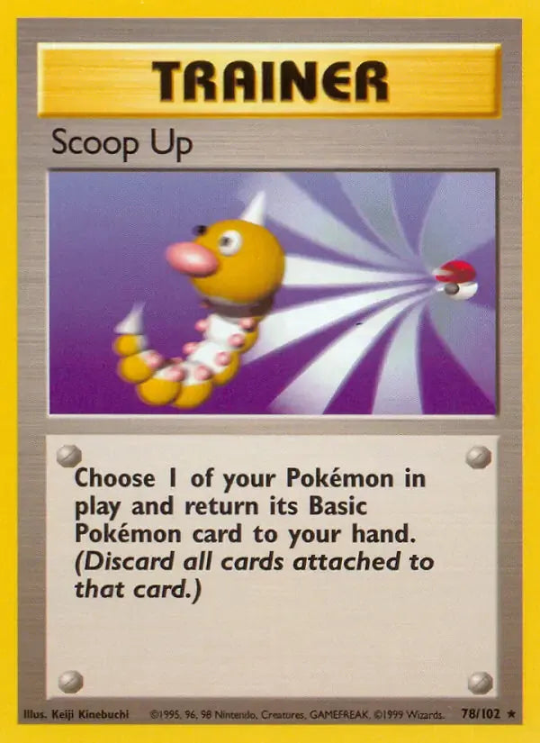 Scoop Up 78/102 Non-Holo Rare - MissingNo.