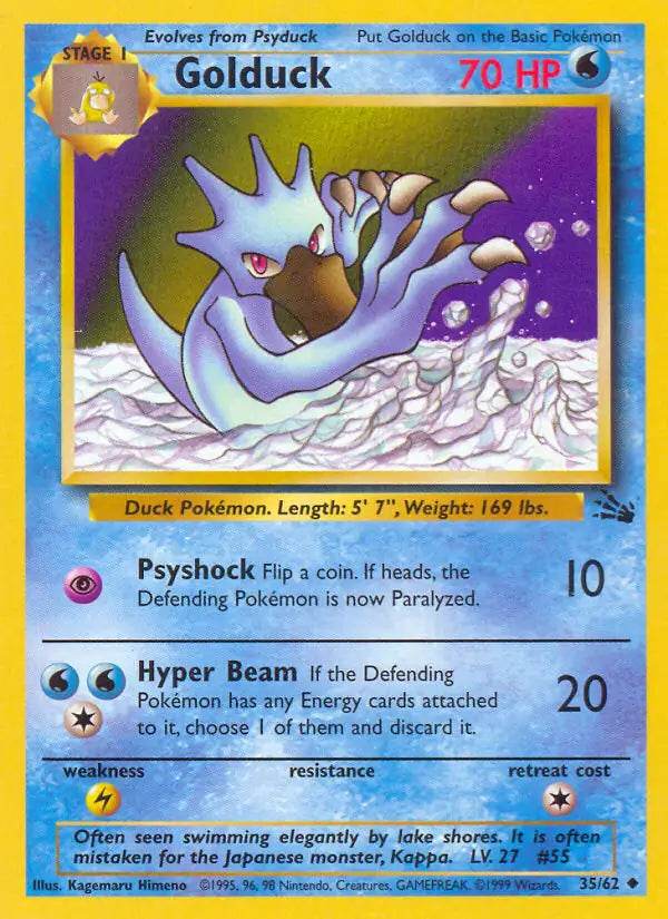 Golduck 35/62 Uncommon - MissingNo.