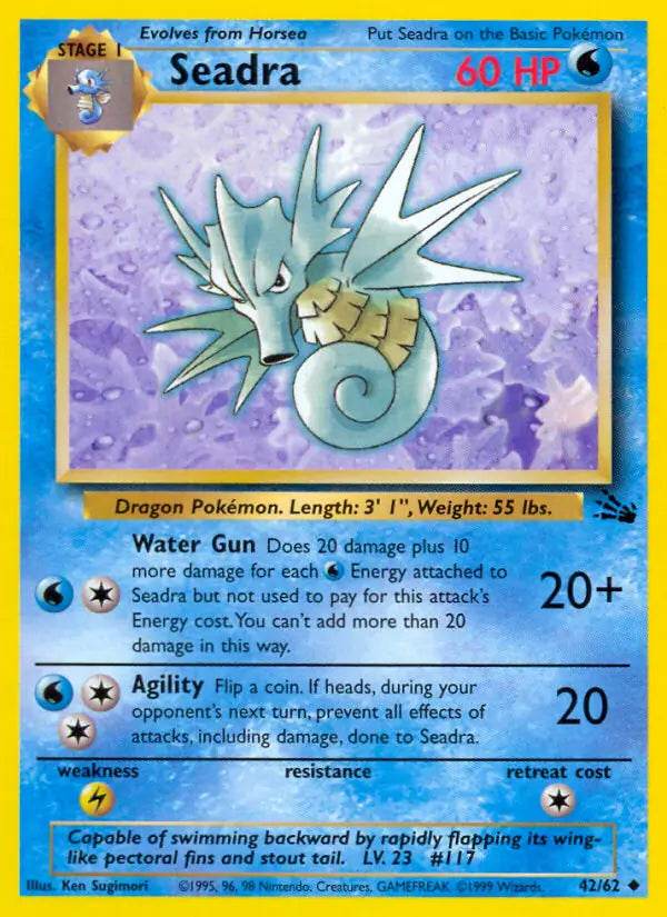 Seadra 42/62 Uncommon (LP) - MissingNo.