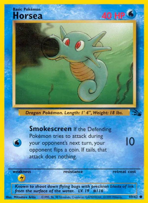 Horsea 49/62 Common (LP) - MissingNo.