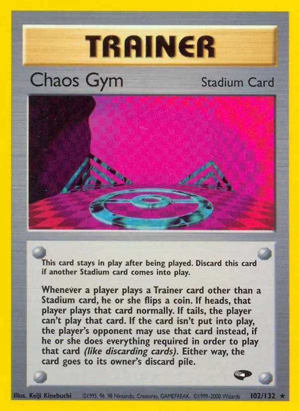Chaos Gym 102/132 Non-Holo Rare - MissingNo.