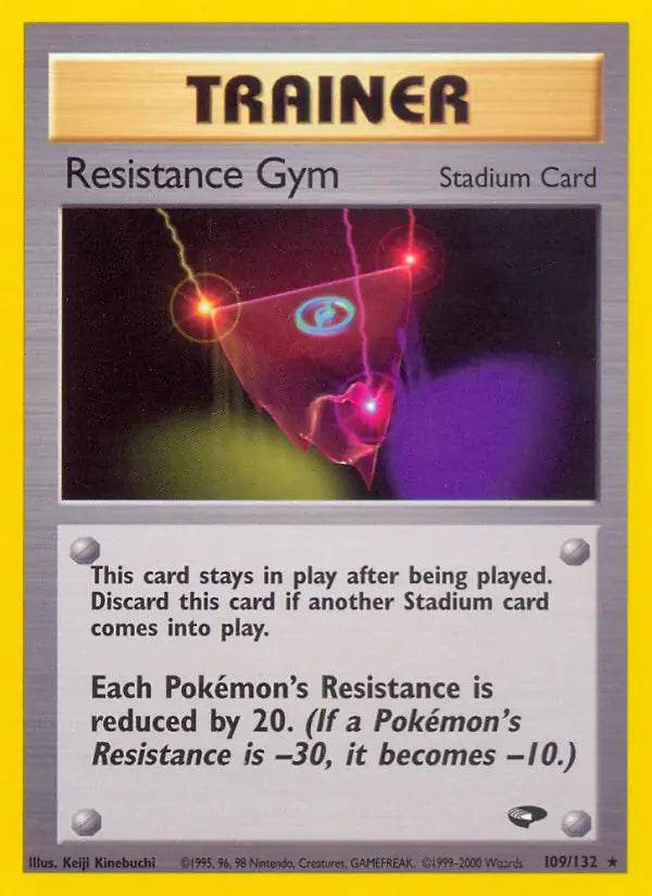 Resistance Gym 109/132 Non-Holo Rare - MissingNo.