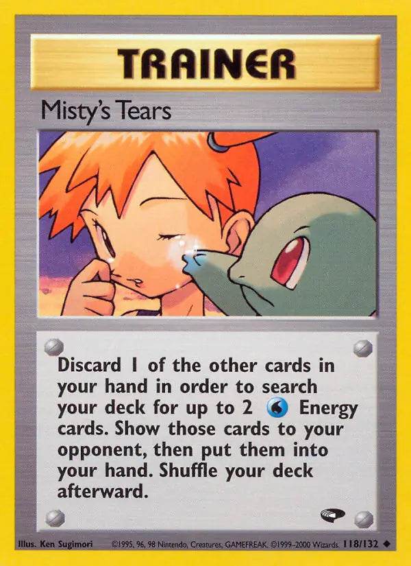 Misty's Tears 118/132 Uncommon - MissingNo.