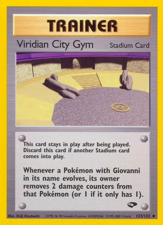 Viridian City Gym 123/132 Uncommon - MissingNo.