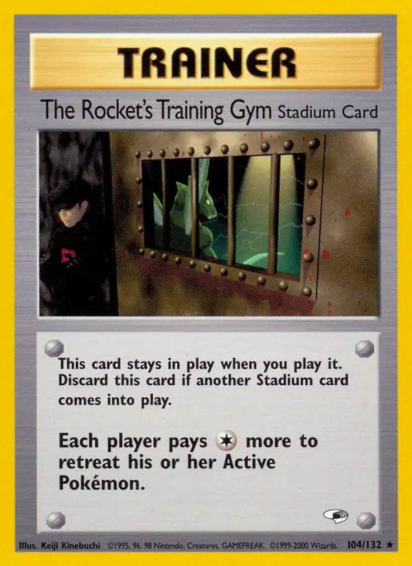 The Rocket's Training Gym 104/132 Non-Holo Rare - MissingNo.