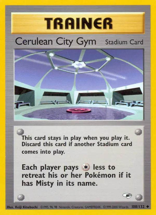 Cerulean City Gym 108/132 Uncommon - MissingNo.