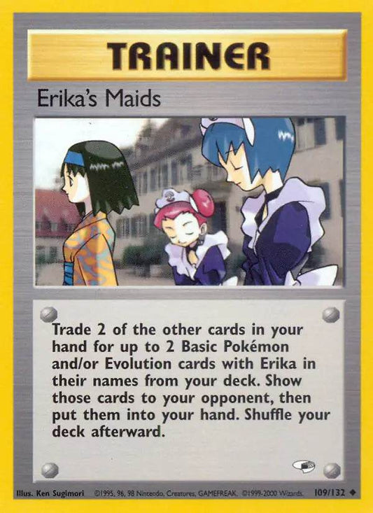 Erika's Maids 109/132 Uncommon - MissingNo.