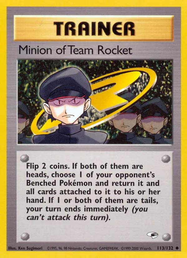Minion of Team Rocket 113/132 Uncommon - MissingNo.