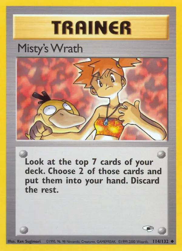 Misty's Wrath 114/132 Uncommon - MissingNo.