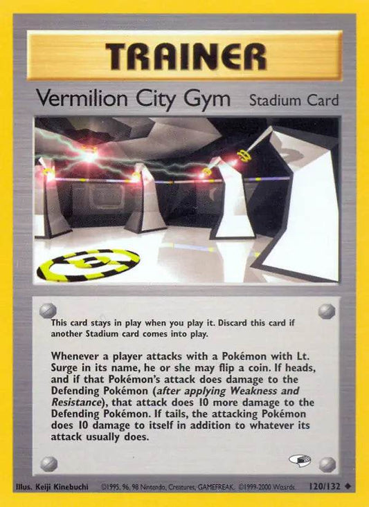 Vermilion City Gym 120/132 Uncommon - MissingNo.