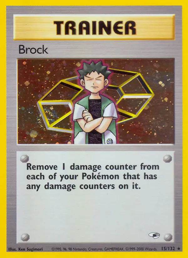 Brock 15/132 Holo Rare - MissingNo.