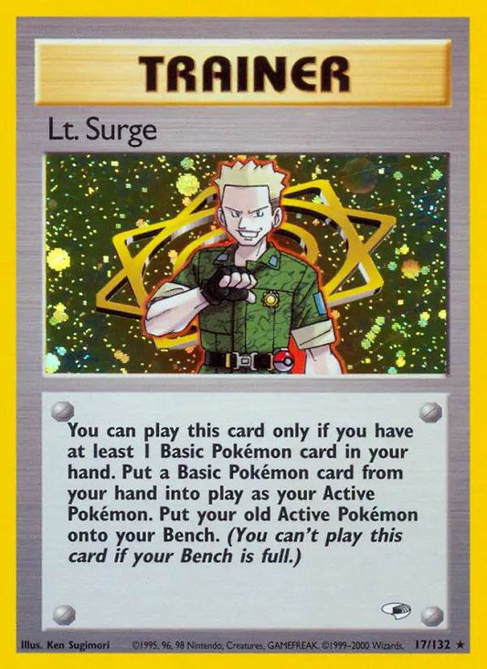 Lt. Surge 17/132 Holo Rare - MissingNo.